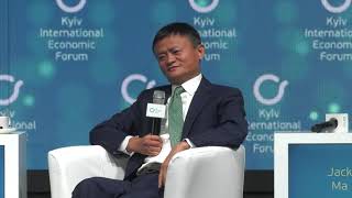 Dialog with Jack Ma. KIEF 2019